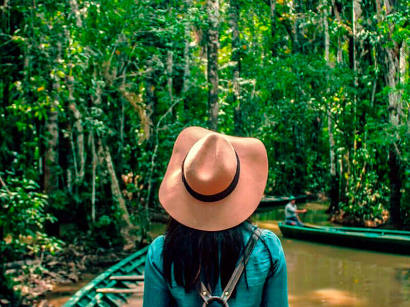 tours x SANDOVAL LAKE TAMBOPATA PERU TOURS LOBO DE RIO LLE